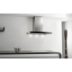 Campana decorativa PANDO P-826/90 INOXIDABLE TOUCH CR.NE 850 SEC. 8527. Ancho 90 cm. Clase C